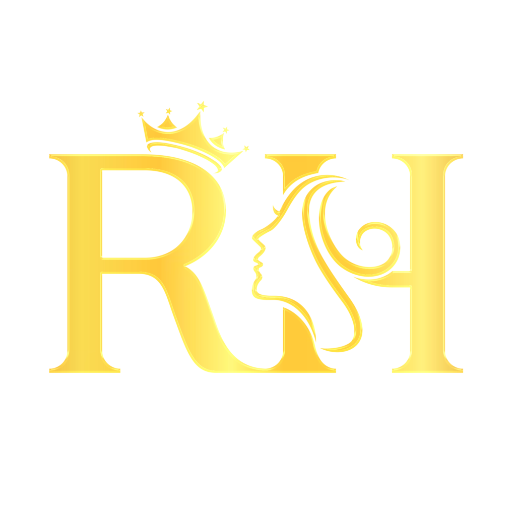 Logo Raw Hair Luxury