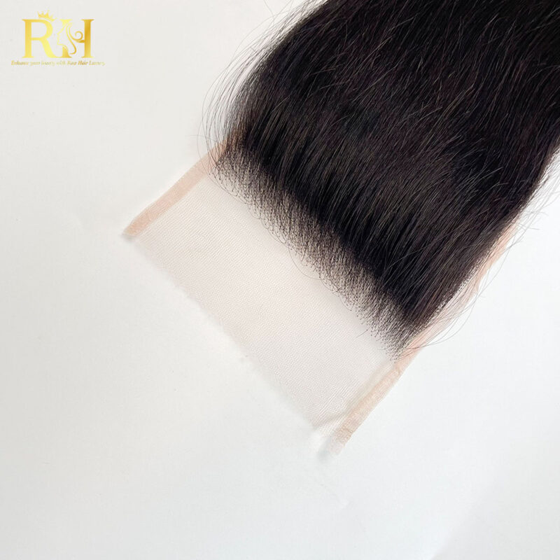 Closure 4x4 Raw SEA Straight Natural Color rawhairluxury