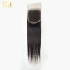 Closure 4x4 Raw SEA Straight Natural Color rawhairluxury