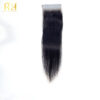 Closure 5x5 Raw SEA Straight Natural Color rawhairluxury