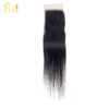 Closure 6x6 Raw SEA Straight Natural Color rawhairluxury