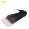 Closure 6x6 Raw SEA Straight Natural Color rawhairluxury