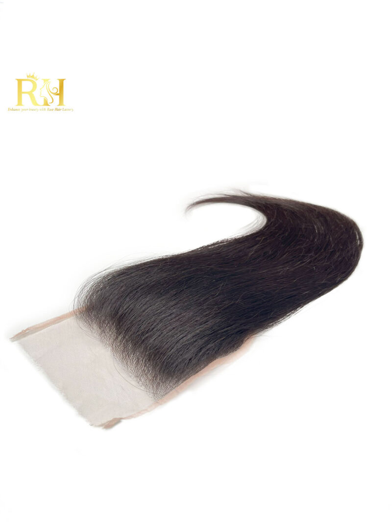 Closure 6x6 Raw SEA Straight Natural Color rawhairluxury