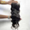 Closure 6x6 Raw SEA Wavy Natural Color rawhairluxury