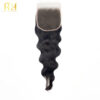 Closure 6x6 Raw SEA Wavy Natural Color rawhairluxury