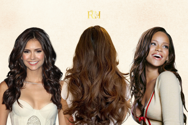 Celebrities with Long Wavy Hair