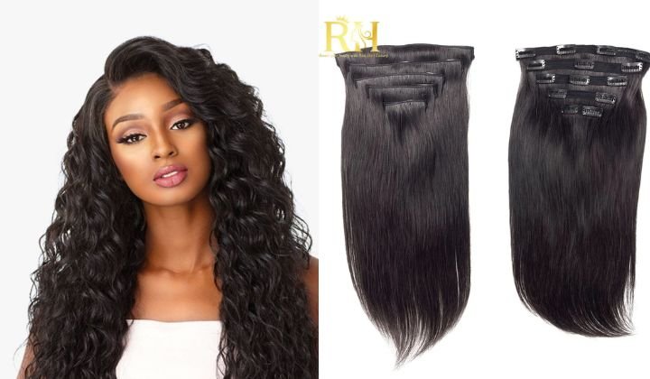 the best clip in human hair extensions