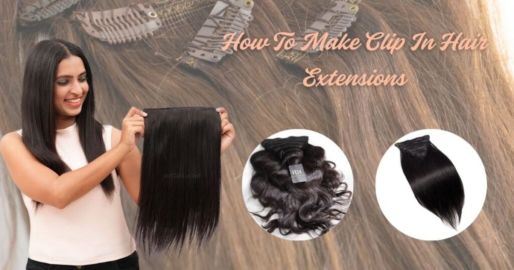 How To Make Clip In Hair Extensions