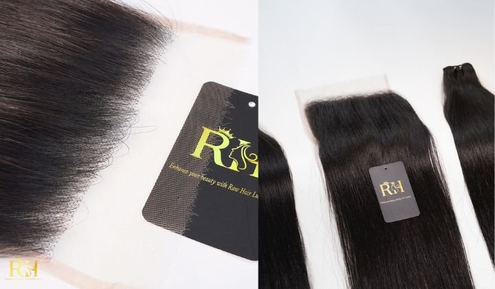 Lace closures and lace frontals