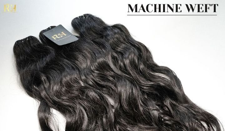 what are machine weft hair extensions