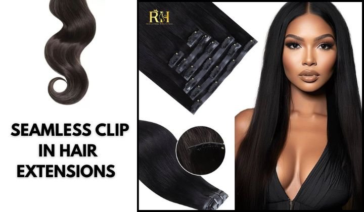 what are seamless clip in hair extensions