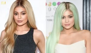 Kylie Jenner with wigs