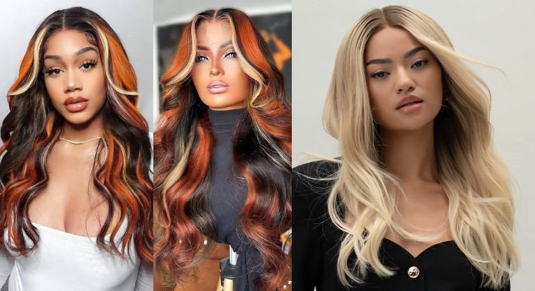 Color Play Venturing into Blonde Human Hair Wigs