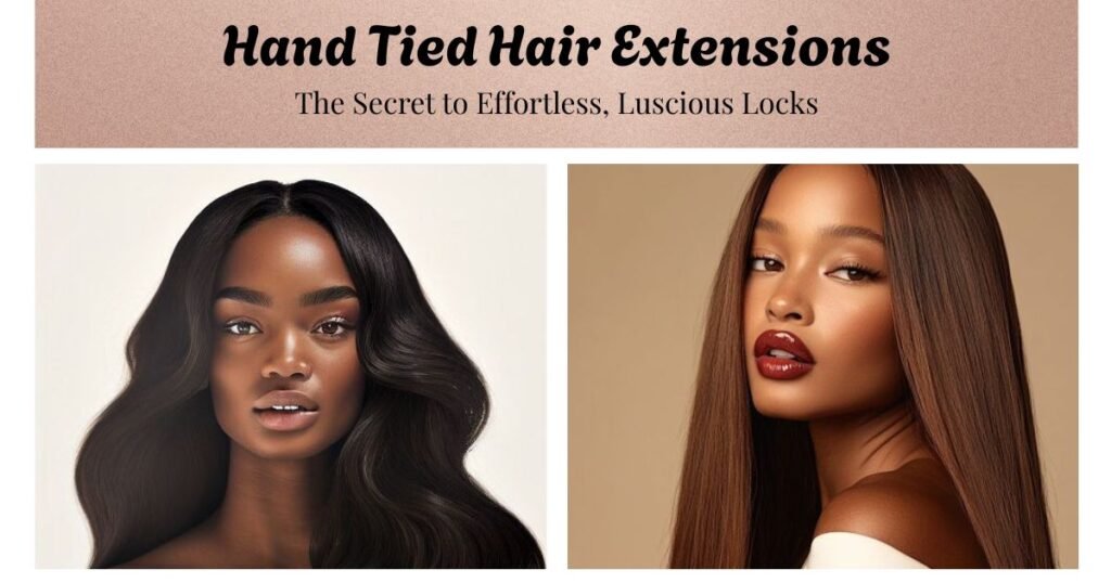 Hand Tied Hair Extensions The Secret to Effortless, Luscious Locks