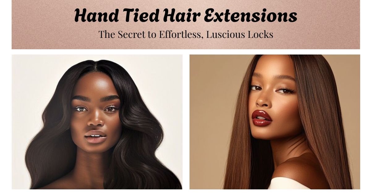 Hand Tied Hair Extensions The Secret to Effortless, Luscious Locks