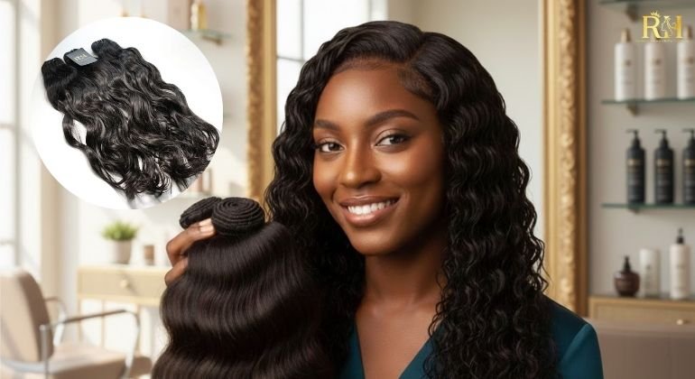 The Magic of Wet and Wavy Human Hair Bundles