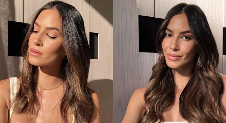 The Transformation Hair Clip Extensions Before and After