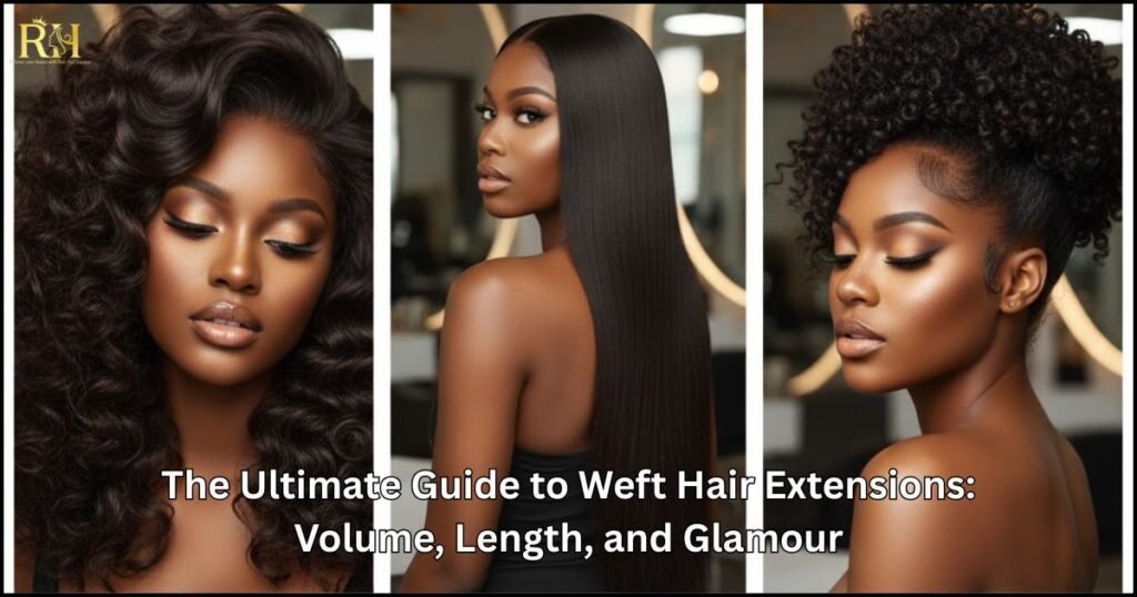 The Ultimate Guide to Weft Hair Extensions Volume, Length, and Glamour