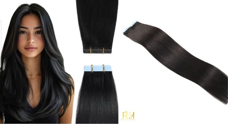 What Exactly Are Weft Tape In Hair Extensions