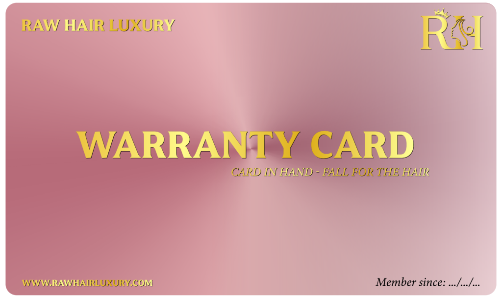 Membership Card Raw Hair Luxury Scaled