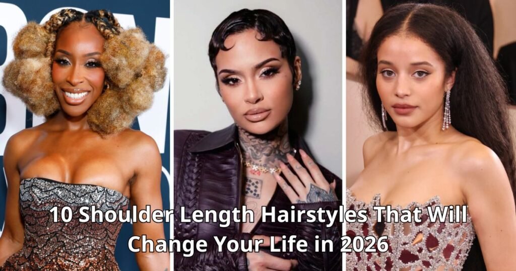 10 Shoulder Length Hairstyles That Will Change Your Life in 2026