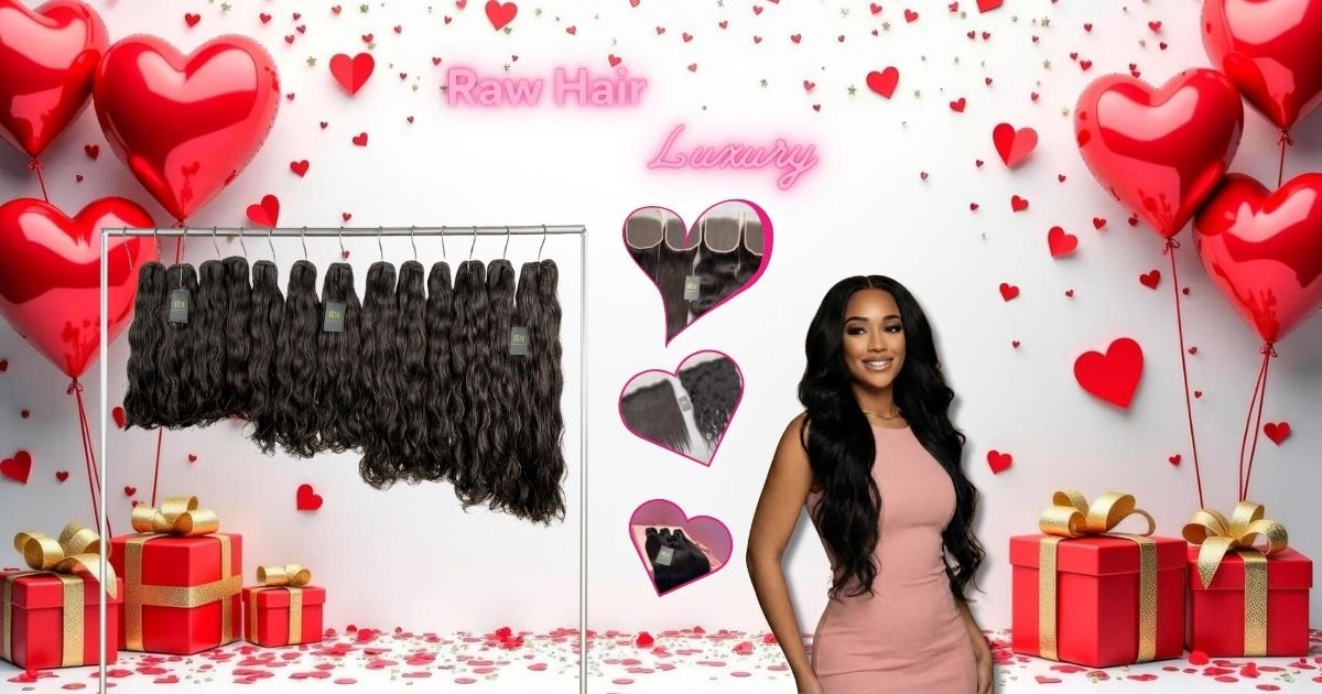 Valentine's day off Raw Hair Luxury