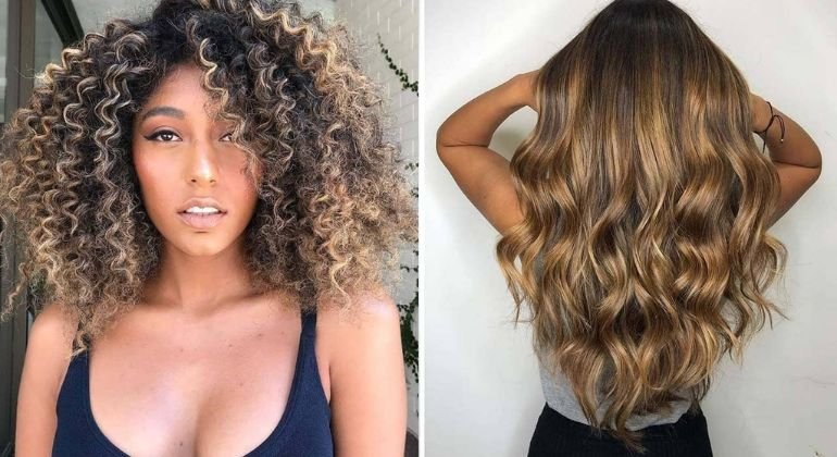 Honey Blonde Highlights Bright but Balanced