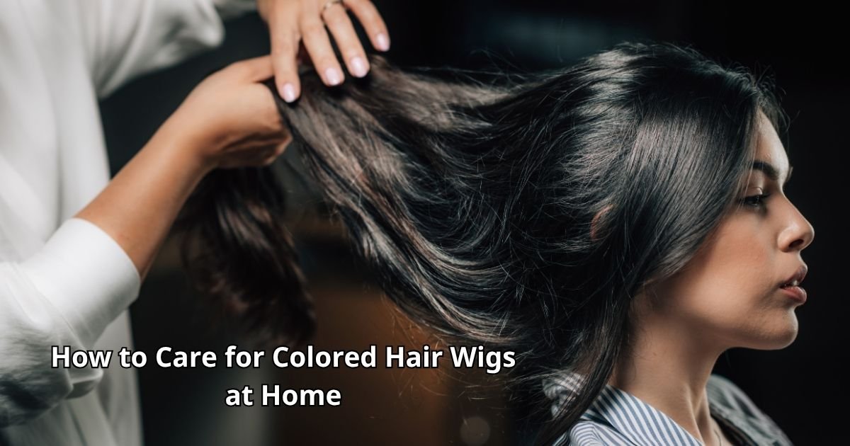 How to Care for Colored Hair Wigs at Home