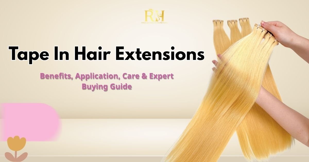 Tape In Hair Extensions Benefits, Application, Care & Expert Buying Guide