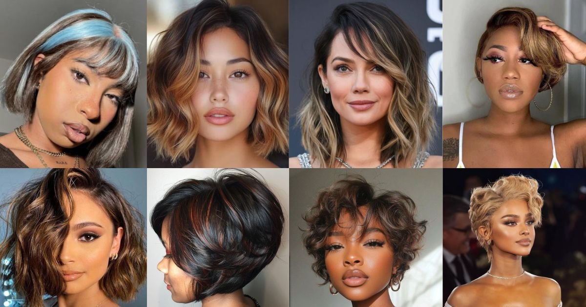 Trendy Highlights for Short Hair