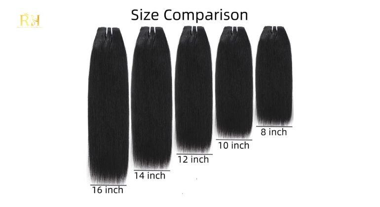 How Long Is 10 Inches of Hair Visually