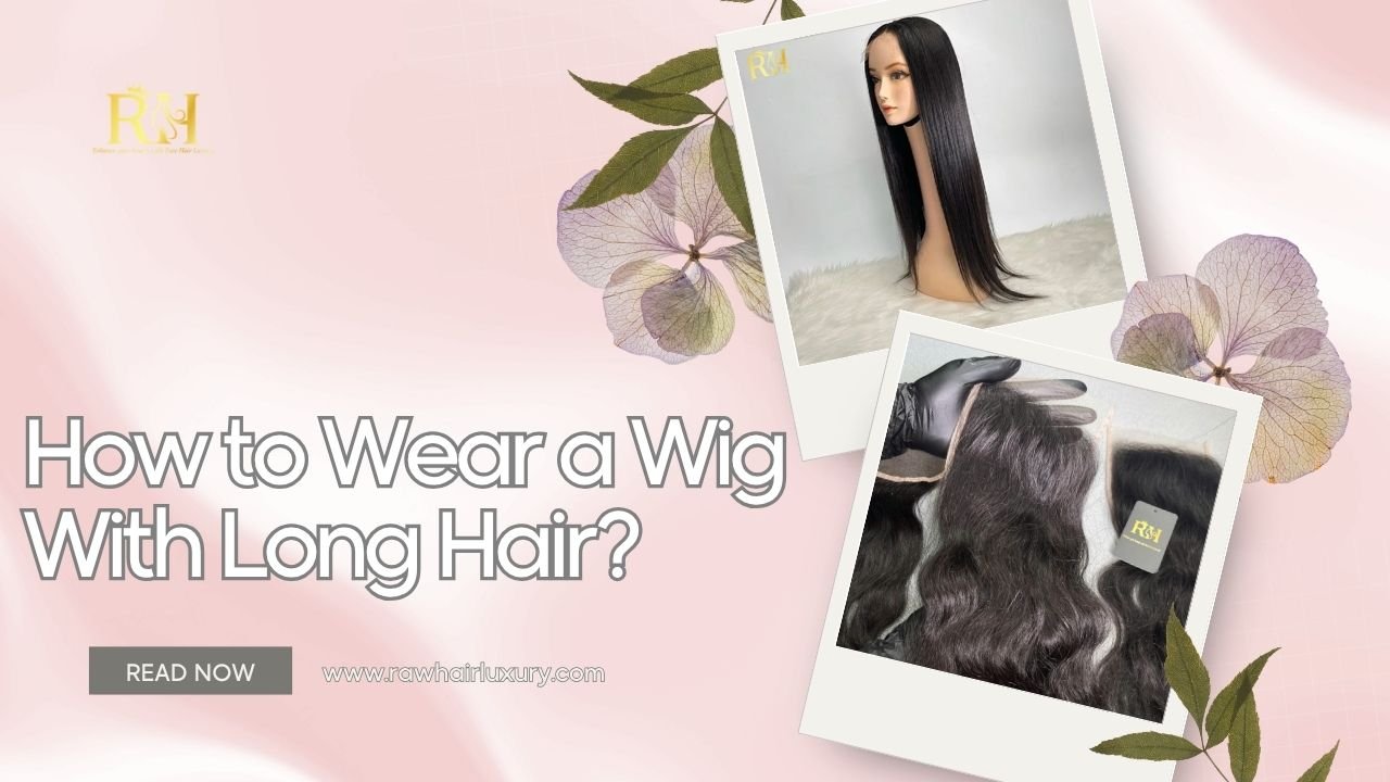 How to Wear a Wig With Long Hair
