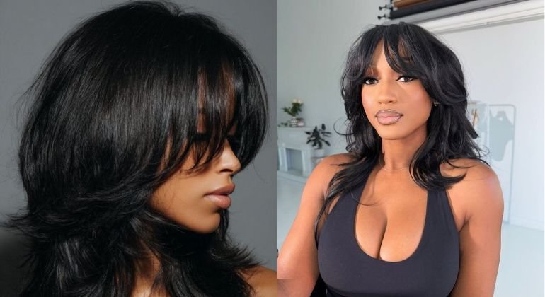 Layered Shoulder Cut