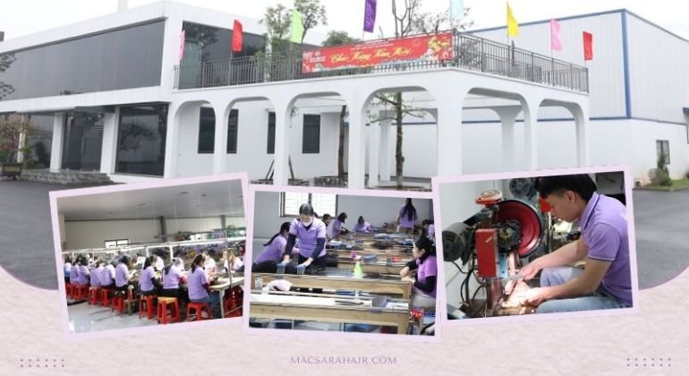 Macsara Hair Advanced Manufacturing Technology - wholesale Vietnam hair vendors for raw hair