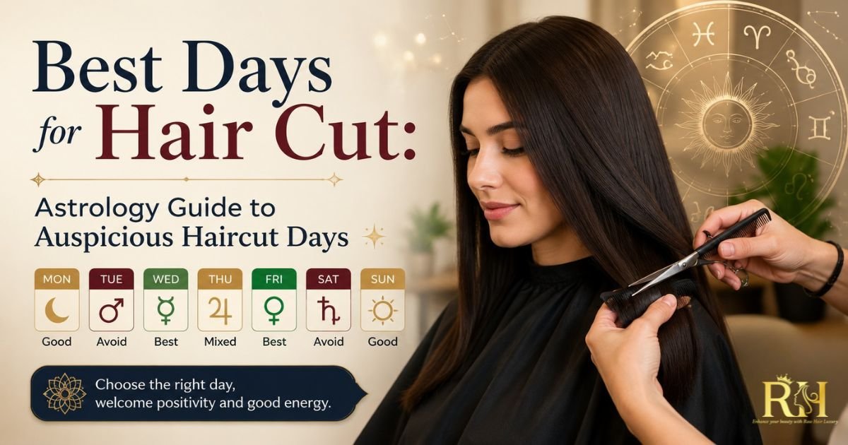 Best Days for Hair Cut Astrology Guide to Auspicious Haircut Days