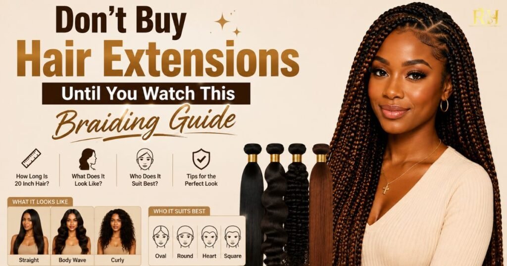 Don’t Buy Hair Extensions Until You Watch This Braiding Guide