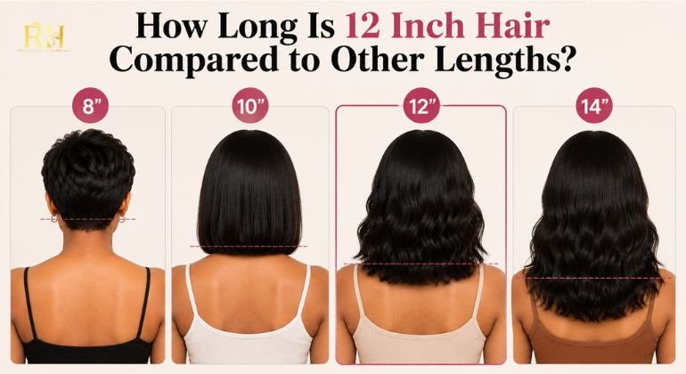 How Long Is 12 Inch Hair Compared to Other Lengths