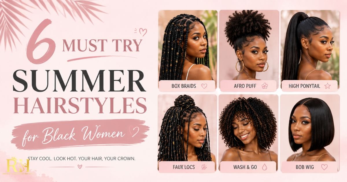 6 Must Try Summer Hairstyles for Black Women