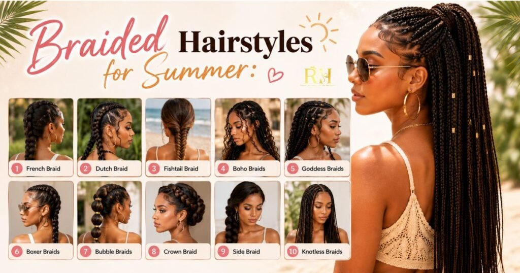 Braided Hairstyles for Summer 8 Stunning Braid Styles to Try with Hair Extensions