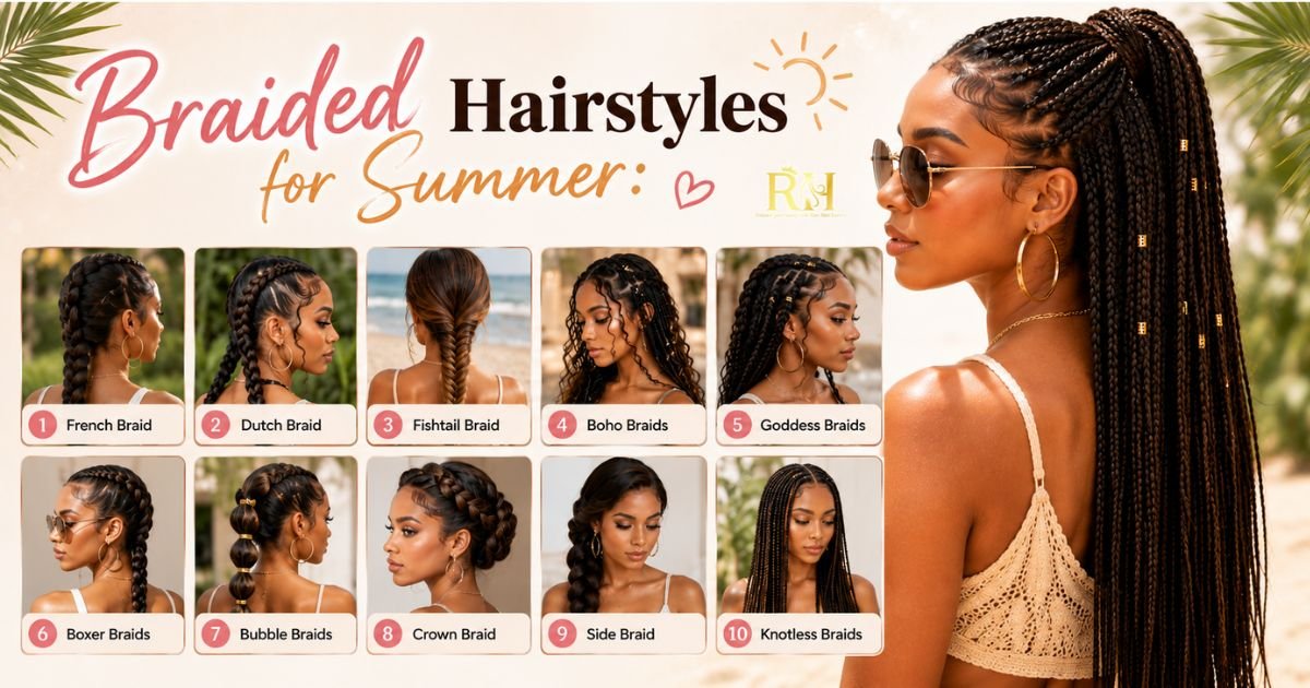 Braided Hairstyles for Summer 8 Stunning Braid Styles to Try with Hair Extensions