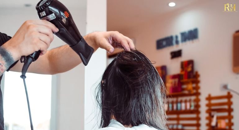 Drying Permanent Hair Extensions Without Damage