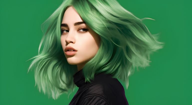 Green Hair The Bold Individualist