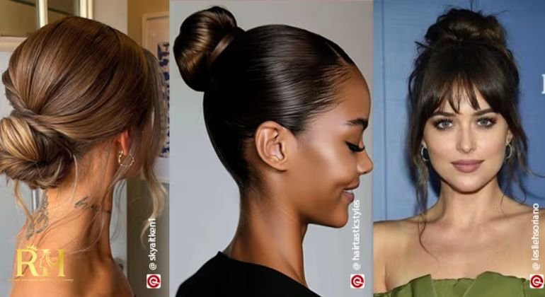 High Buns & Ponytails