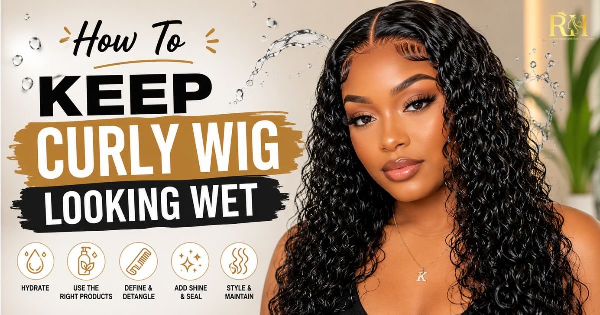 How To Keep Curly Wig Looking Wet