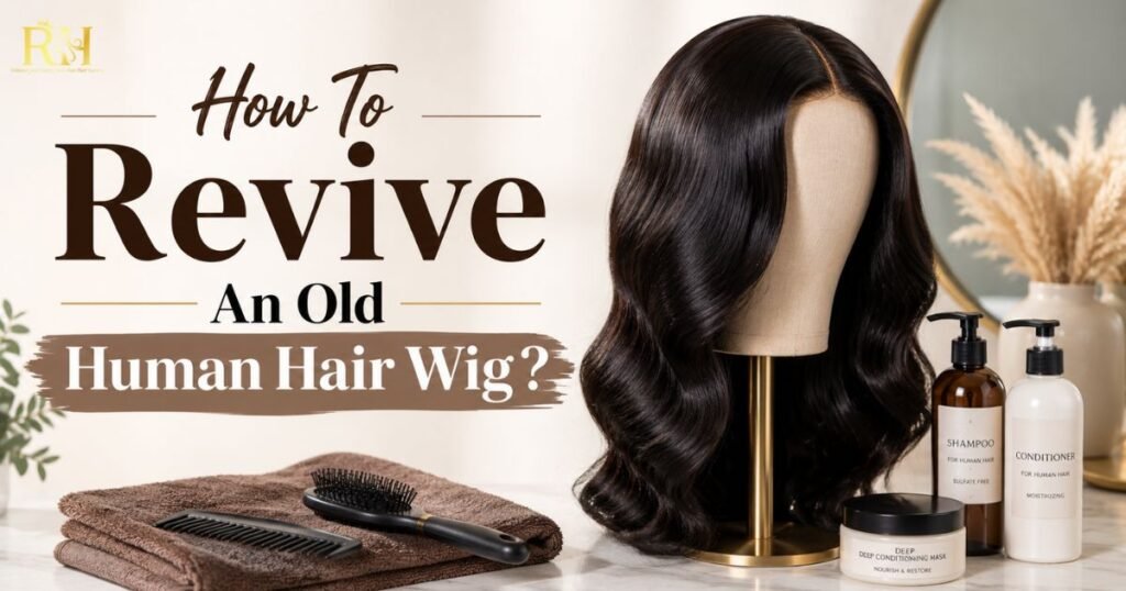 How To Revive An Old Human Hair Wig