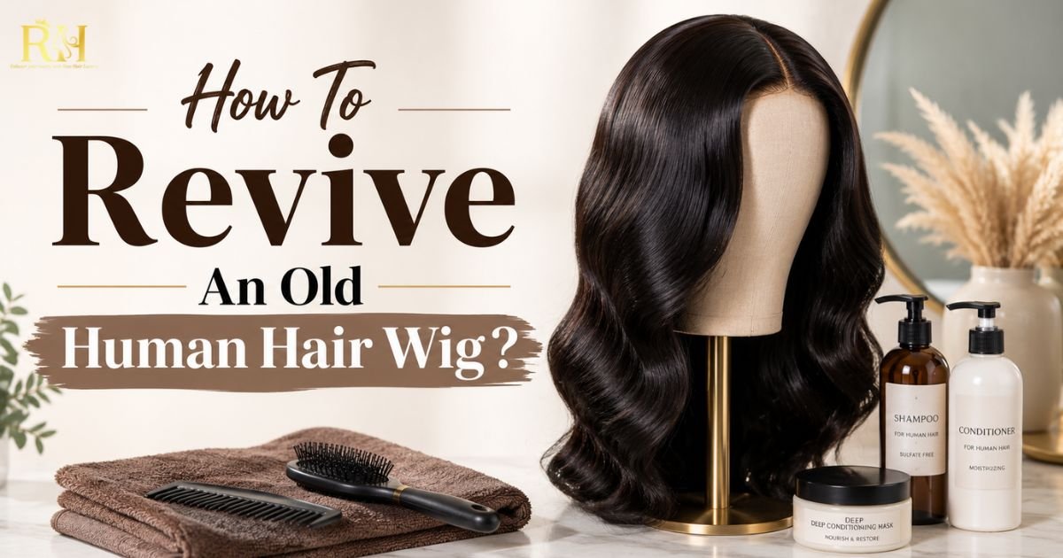 How To Revive An Old Human Hair Wig