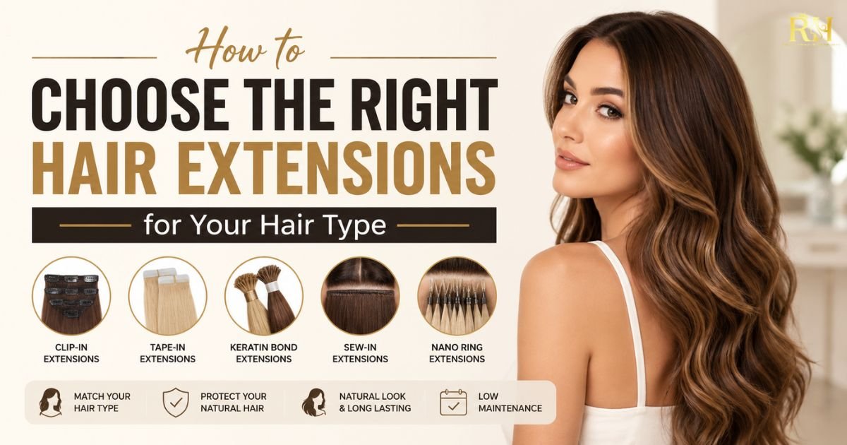 How to Choose the Right Hair Extensions for Your Hair Type