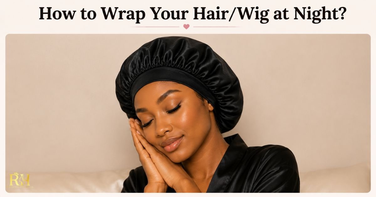 How to Wrap Your Hair Wig at Night