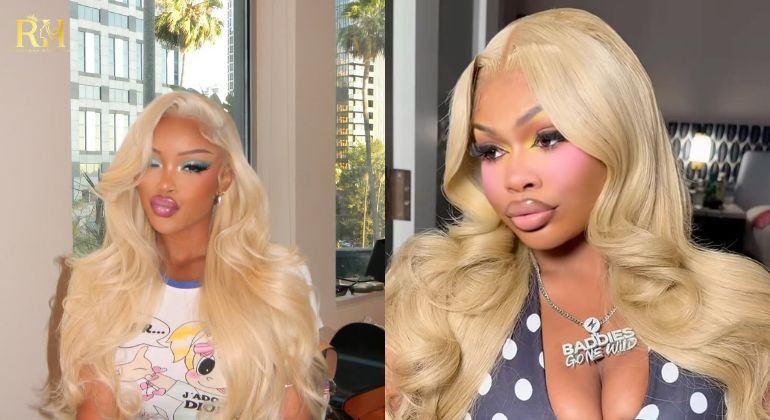 Long Body Wave Blonde Wig