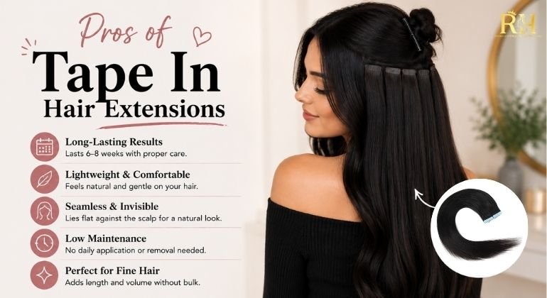 Pros of Tape In Hair Extensions